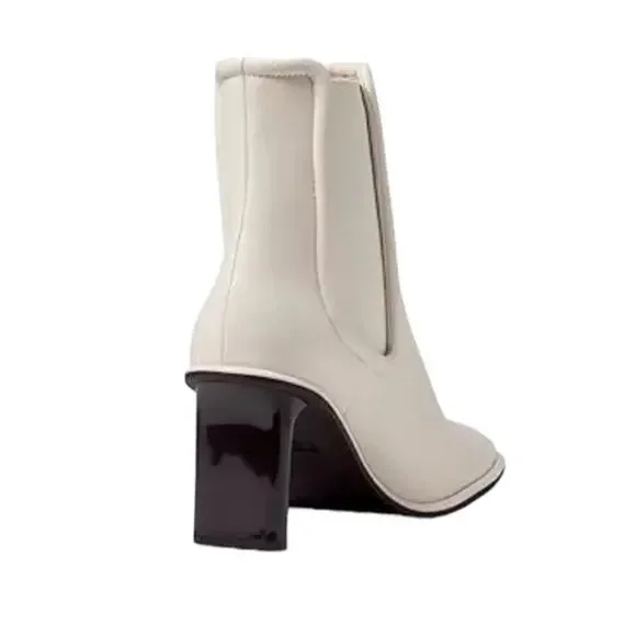 ^NWOT Women’s Coach Geneva Chalk Bootie – Sz 9 - Picture 3 of 9